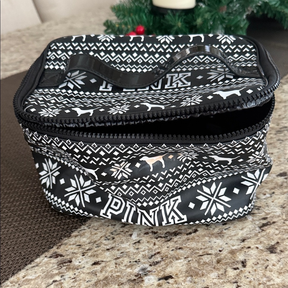 PINK - Black and White Cooler Bag